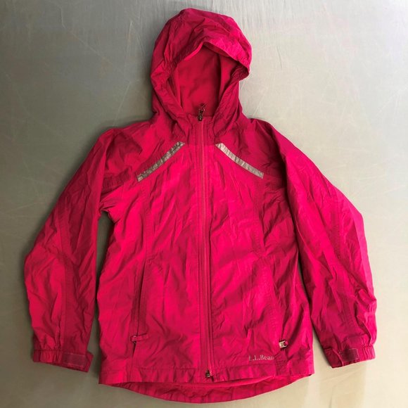 Girl's L.L Bean Fall Jacket Pink Size Small 8 - Picture 1 of 6